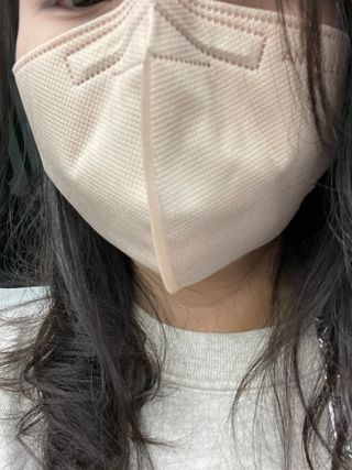 애니가드 셋업메베마스크 (대형 4컬러 + 중형 4컬러) — 5점을 준 리뷰어가 2022년 4월 올린 사용 사진