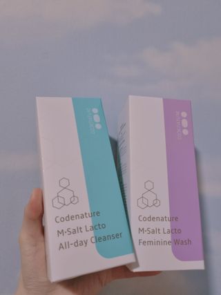 코드네이처 엠솔트 락토 2종 — 5점을 준 리뷰어가 2021년 7월 올린 사용 사진