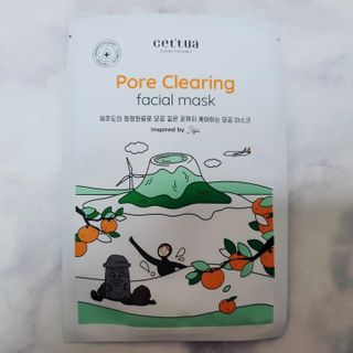 세뚜아(Cettua) 나우[세뚜아] 포어 클리어링 마스크 Cettua Pore Clearing facial mask 4매 — 5점을 준 리뷰어가 2024년 2월 올린 사용 사진