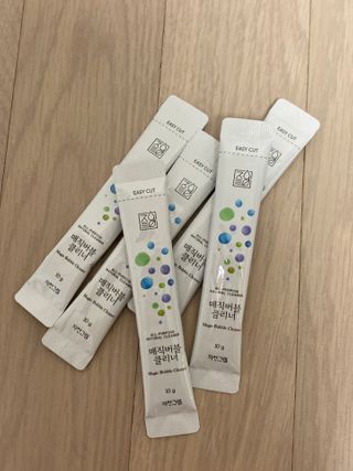 자연그램 매직버블클리너 스틱형 5포x 2세트 — 5점을 준 리뷰어가 2021년 1월 올린 사용 사진