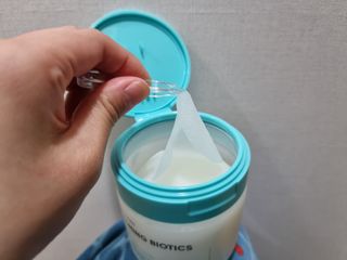 리더스코스메틱 리더스 카밍 바이오틱스 퀵 수딩 패드 — 3.5점을 준 리뷰어가 2022년 6월 올린 사용 사진