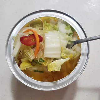 셰프애찬 단호박 백김치 1kg — 5점을 준 리뷰어가 2022년 10월 올린 사용 사진