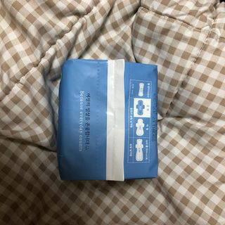 블루블루 유기농 순면 커버 생리대 — 4.5점을 준 리뷰어가 2021년 1월 올린 사용 사진