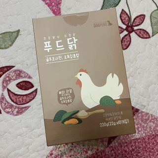 도그퓨어 푸드닭 강아지 닭고기 통살 애견간식 오리지널/차전자피/초록입홍합 — 5점을 준 리뷰어가 2021년 10월 올린 사용 사진