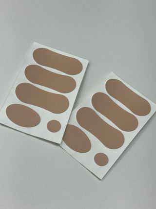 3M 넥스케어 물집방지쿠션테이프 1매 + 물집방지패드 10매 — 5점을 준 리뷰어가 2024년 3월 올린 사용 사진