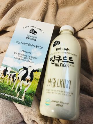 숲골 요거트 익는 마을 패밀리 무가당 요구르트 밀쿠르트 1000ml — 5점을 준 리뷰어가 2021년 12월 올린 사용 사진