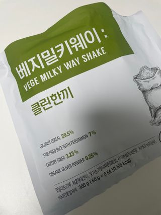 클린24시간  클린한끼 쉐이크 1세트 (5개) — 5점을 준 리뷰어가 2023년 2월 올린 사용 사진