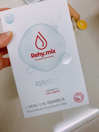 리하이.믹스 수분보충용믹스 리하이.믹스 (Rehy.mix) — 5점을 준 리뷰어가 2022년 6월 올린 사용 사진