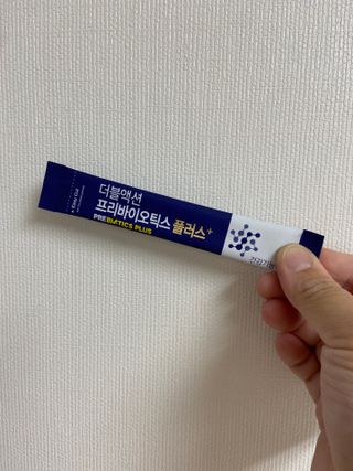 메이준뉴트리 더블액션 프리바이오틱스 플러스+ — 4.5점을 준 리뷰어가 2021년 5월 올린 사용 사진