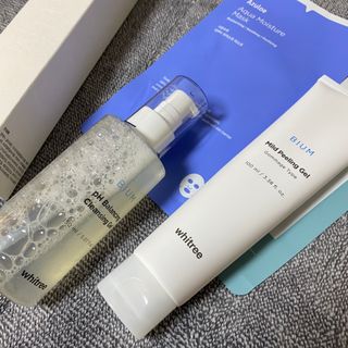 화이트리 비움 약산성 클렌징젤 ,마일드 필링젤 세트 — 5점을 준 리뷰어가 2021년 1월 올린 사용 사진