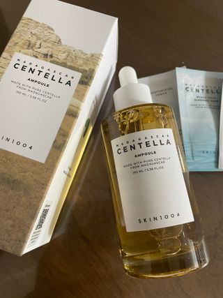 [스킨1004] 마다가스카르 센텔라 앰플 100ml — 4.5점을 준 리뷰어가 2024년 5월 올린 사용 사진