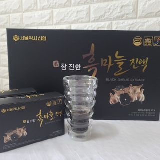 서울약사신협 약사신협_흑마늘진액_70mlx30포 — 5점을 준 리뷰어가 2021년 4월 올린 사용 사진