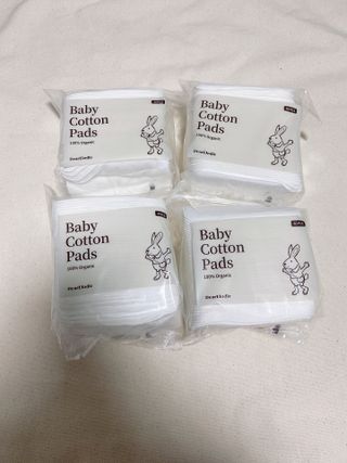 디어엘로디 프리미엄 유기농 베이비 솜티슈 40매 3 + 1 PACK — 5점을 준 리뷰어가 2021년 3월 올린 사용 사진