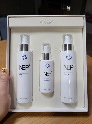 SOONWITH 순위드 NEP+ 스킨케어 3종 세트 — 5점을 준 리뷰어가 2021년 4월 올린 사용 사진