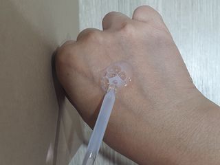 나우 [리브엠] 123억개 엑소좀으로 채운 눈부신 광채, 엑소코어 화이트닝 텐션 앰플 — 5점을 준 리뷰어가 2023년 8월 올린 사용 사진