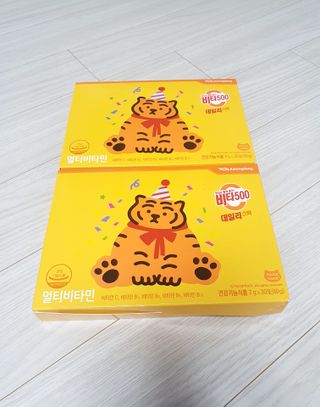 광동생활건강 [광동] 비타 500 데일리 스틱 VB, VC를 함유한 멀티비타민 30포+30포 — 5점을 준 리뷰어가 2022년 7월 올린 사용 사진