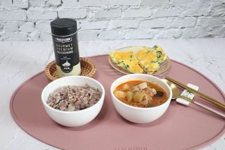 우주쿡 천연조미료 고메 프리미엄 시즈닝 6종 택1 청양고추+ /대파 /깻잎 /마늘 /생강 /표고버섯 — 5점을 준 리뷰어가 2021년 7월 올린 사용 사진