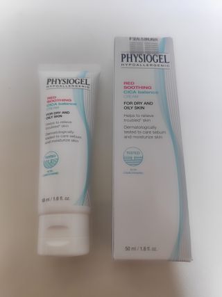 피지오겔 레드수딩 시카밸런스 크림 50ml — 3.5점을 준 리뷰어가 2022년 4월 올린 사용 사진