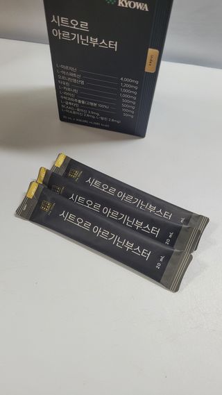 더리틀스 시트오르 아르기닌부스터 — 4점을 준 리뷰어가 2022년 11월 올린 사용 사진