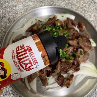 [서울시스터즈] 김치시즈닝 국내 최초 뿌려먹는 김치파우더 100g 1개+ 신제품 김치스낵 90g 2개 — 5점을 준 리뷰어가 2021년 8월 올린 사용 사진