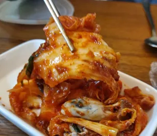 셰프애찬 별미김치 굴겉절이 1kg — 5점을 준 리뷰어가 2022년 12월 올린 사용 사진