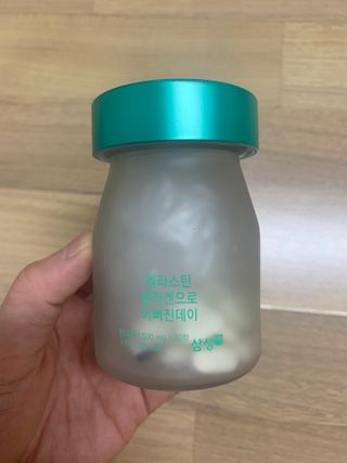 체인미 엘라스틴 콜라겐으로 이뻐진데이 500mg x 30정 — 5점을 준 리뷰어가 2021년 12월 올린 사용 사진