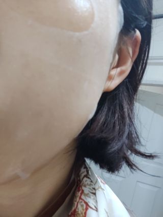 닥터마시멜로 닥터마스멜로 마블러스 아쿠아 클리닉 마스크 — 5점을 준 리뷰어가 2021년 2월 올린 사용 사진