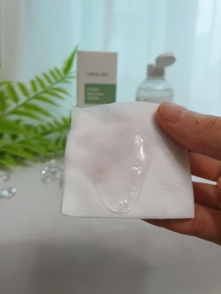 나나스킨 하이드로릴렉싱토너 — 5점을 준 리뷰어가 2021년 4월 올린 사용 사진