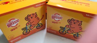 광동제약 [광동] 비타500데일리스틱 70포X2개 + 뚱랑이엽서 + 쇼핑백 증정 — 5점을 준 리뷰어가 2022년 10월 올린 사용 사진