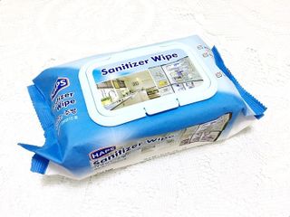 햅스 세균없는 주방 대형 2팩, HAPS sanitizer wipe — 5점을 준 리뷰어가 2022년 1월 올린 사용 사진