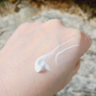 랑스레 매직피치 화이트닝 파워 화이트닝크림 — 5점을 준 리뷰어가 2021년 5월 올린 사용 사진