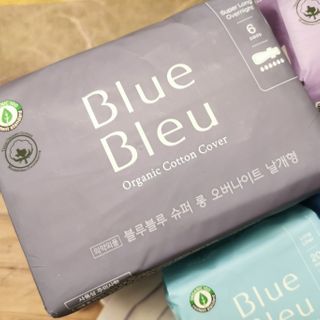 블루블루 유기농 순면 커버 생리대 — 4.5점을 준 리뷰어가 2021년 2월 올린 사용 사진