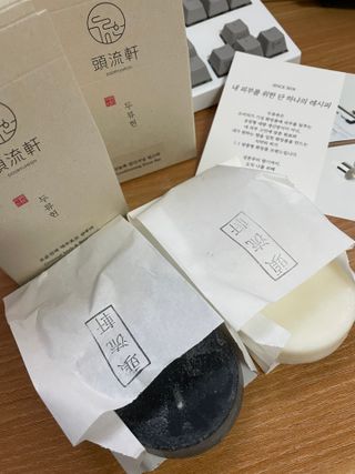 두류헌 샴푸바+컨디셔닝 린스바 머리가꿈세트 — 5점을 준 리뷰어가 2022년 5월 올린 사용 사진
