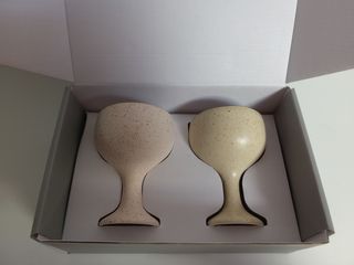 소담스퀘어 상암 [다피] 들깨 도자기 막걸리 고블렛잔 – 4Color 술잔 2P 세트(선물세트) — 5점을 준 리뷰어가 2022년 10월 올린 사용 사진