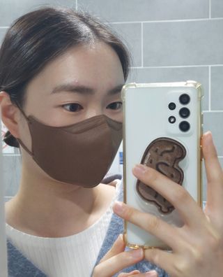 Ciior 씨오르 브이핏 마스크 — 4점을 준 리뷰어가 2022년 12월 올린 사용 사진