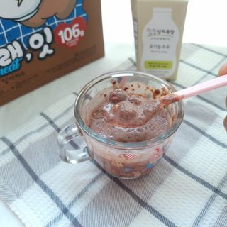 바디랩 체중조절용 프로틴시리얼 그래잇 — 5점을 준 리뷰어가 2022년 4월 올린 사용 사진