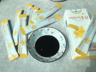 [이뮤니티플러스]우리아이 면역오키, 건강오키 _ 키즈오키 어린이홍삼 10포 1box — 4점을 준 리뷰어가 2022년 3월 올린 사용 사진