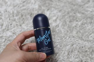 [바록스] 류현진 올인원 바디릴렉싱 몬스터겔 50ml — 5점을 준 리뷰어가 2021년 3월 올린 사용 사진