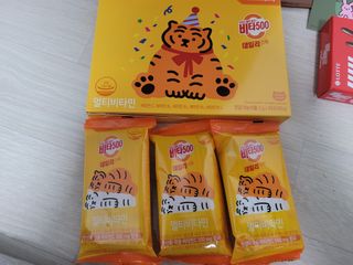 광동생활건강 [광동] 비타500데일리스틱  ★빼빼로데이★ 30포+70포+ 뚱랑이스티커+빼빼로+쇼핑백 — 5점을 준 리뷰어가 2022년 11월 올린 사용 사진