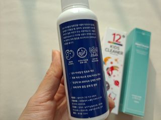셀바이져 항균 스프레이 핸드워시 + 키즈세정제 SET — 5점을 준 리뷰어가 2021년 2월 올린 사용 사진