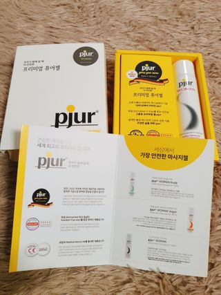 프리미엄 마사지젤 pjur 퓨어젤 — 4.5점을 준 리뷰어가 2021년 1월 올린 사용 사진