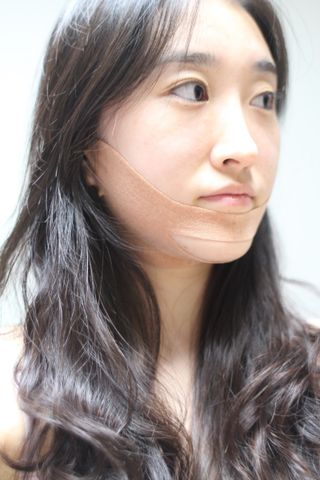 아이디플라코스메틱 아이디 페이스핏 마이너스 밴드 v2 — 4.5점을 준 리뷰어가 2022년 5월 올린 사용 사진