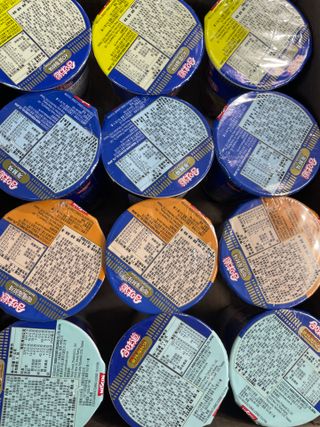 NISSIN 닛신 컵누들  4종 - 씨푸드오리지날, 씨푸드 스파이시, 씨푸드 커리, 씨푸드 XO소스 — 5점을 준 리뷰어가 2022년 3월 올린 사용 사진