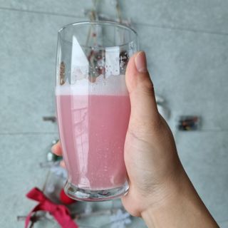 [슬림드랍 석류맛] 건기식 다이어트 보조제 겸 비타민 — 5점을 준 리뷰어가 2022년 1월 올린 사용 사진