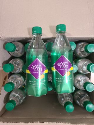 몽베스트 Montbest with Sparkling water Lemon OR Lime 20병(랜덤) — 4점을 준 리뷰어가 2022년 5월 올린 사용 사진