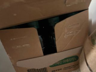무라벨 바리스타룰스 디카페인 아메리카노 — 5점을 준 리뷰어가 2024년 4월 올린 사용 사진