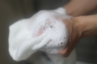 벨먼 내추럴스파 수분광채 스크럽 바디워시 600ml 5종 — 5점을 준 리뷰어가 2022년 5월 올린 사용 사진