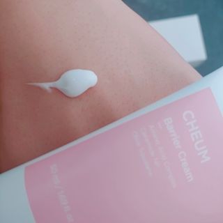 화이트리 채움 베리어 로션, 베리어 크림 세트 — 3점을 준 리뷰어가 2021년 2월 올린 사용 사진