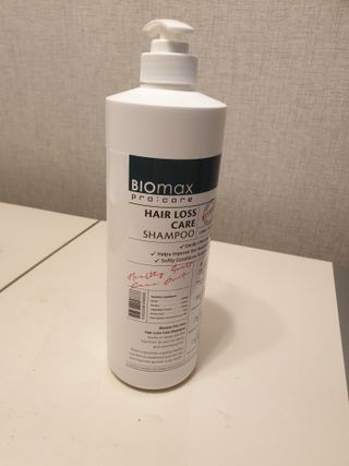[바이오맥스] 프로코어 탈모완화샴푸 1000ml — 3.5점을 준 리뷰어가 2022년 8월 올린 사용 사진