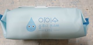 아이수 블루니 몬스터 아기 물티슈 — 4점을 준 리뷰어가 2020년 12월 올린 사용 사진